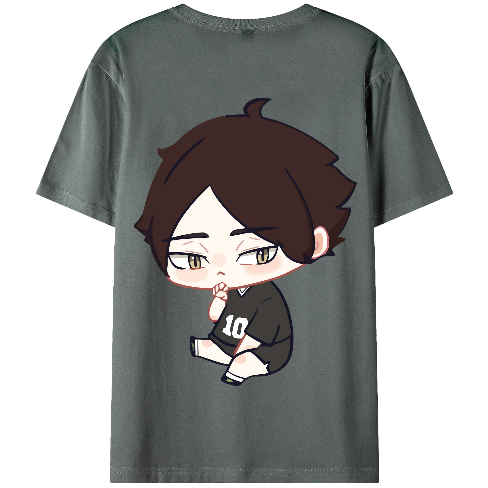 （画像用） ハイキュー!! Haikyu!! 綿100％半袖Tシャツ（背面プリント）
